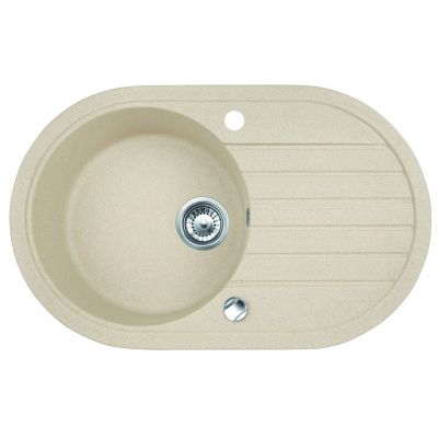 Zlewozmywak granitowy 1-komorowy piaskowy Deante Odeon ZUO 7113